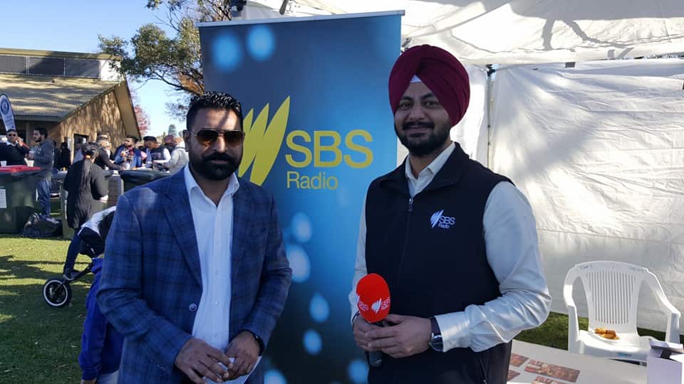 SBS Punjabi's Preetinder Grewal at Griffith