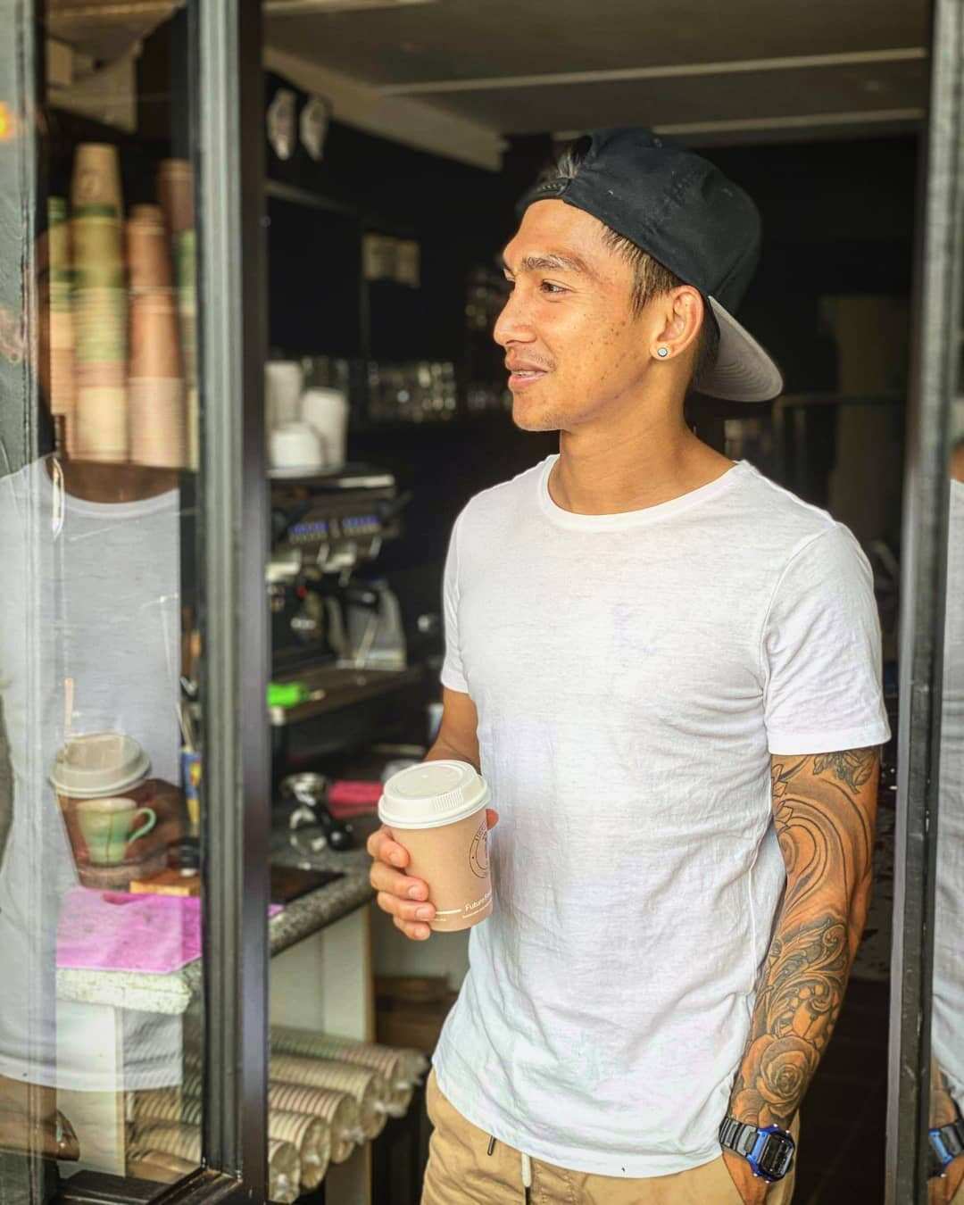 story behind the coffee, latte art