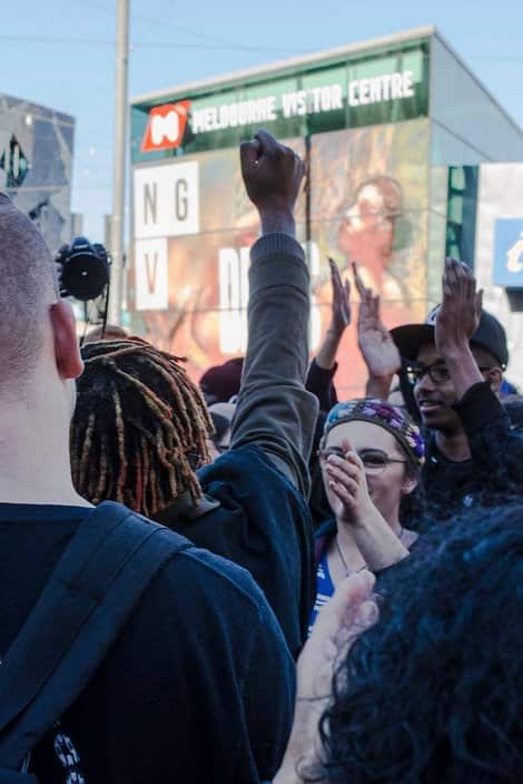 Black Lives Matter Rally Melbourne, BLM July 2016