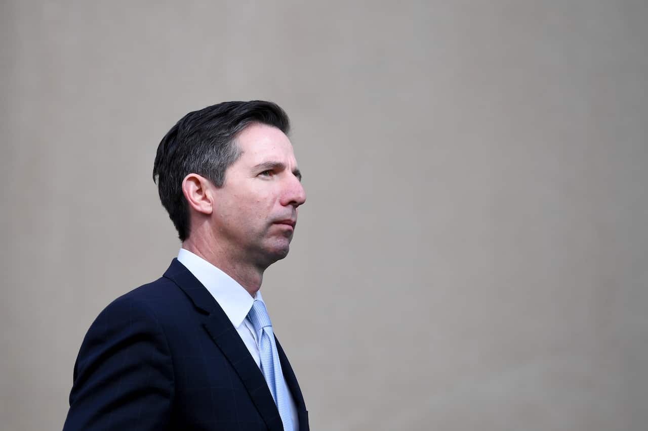Australian Trade Minister Simon Birmingham.