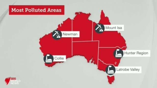 The most polluted suburbs in Australia