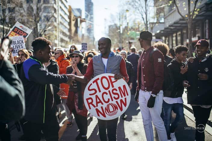 Black Lives Matter Rally Melbourne, BLM July 2016