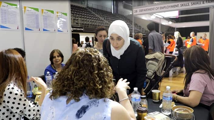 Participants of Sydney Jobs Fair