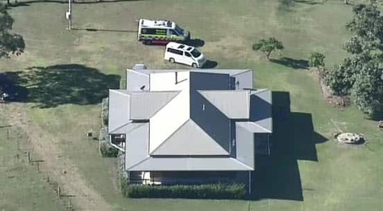 The home where the Mother’s Day shooting took place.