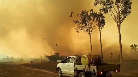 Bushfire in Yappoon- Queensland