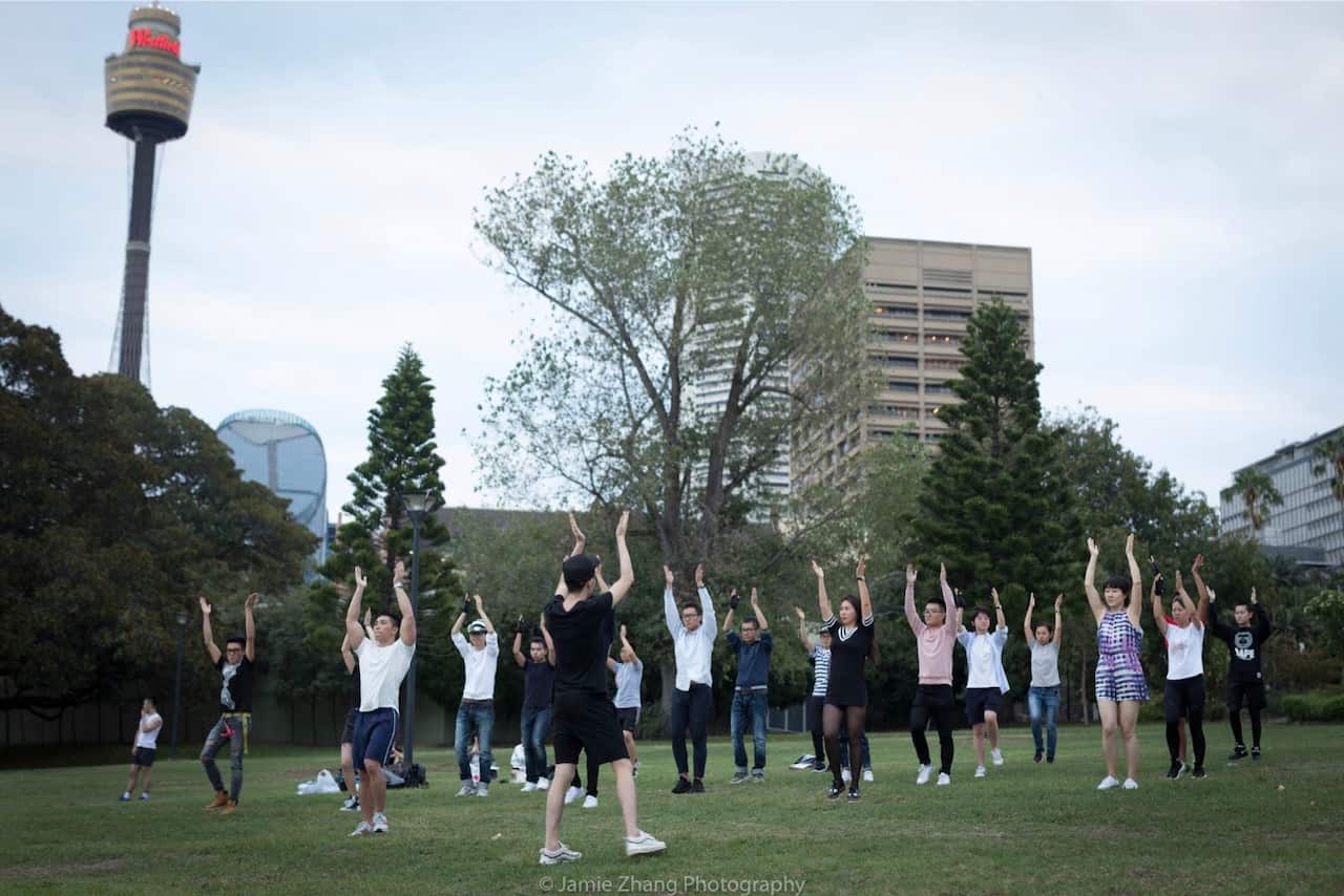 Chinese Float in Mardi Gras 2018