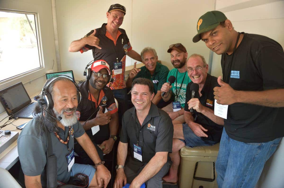 Attendees at the 18th National Remote Indigenous Media Festival - Yirrkala, NT 2016 (IRCA )