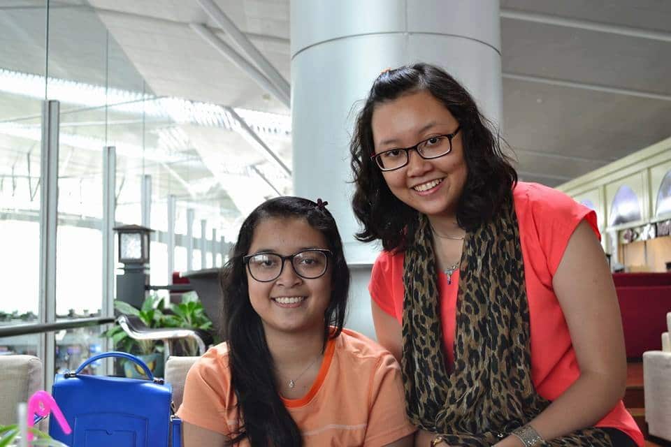 Hai con gái của anh Trần Huỳnh Duy Thức bé Quân và chị Trâm