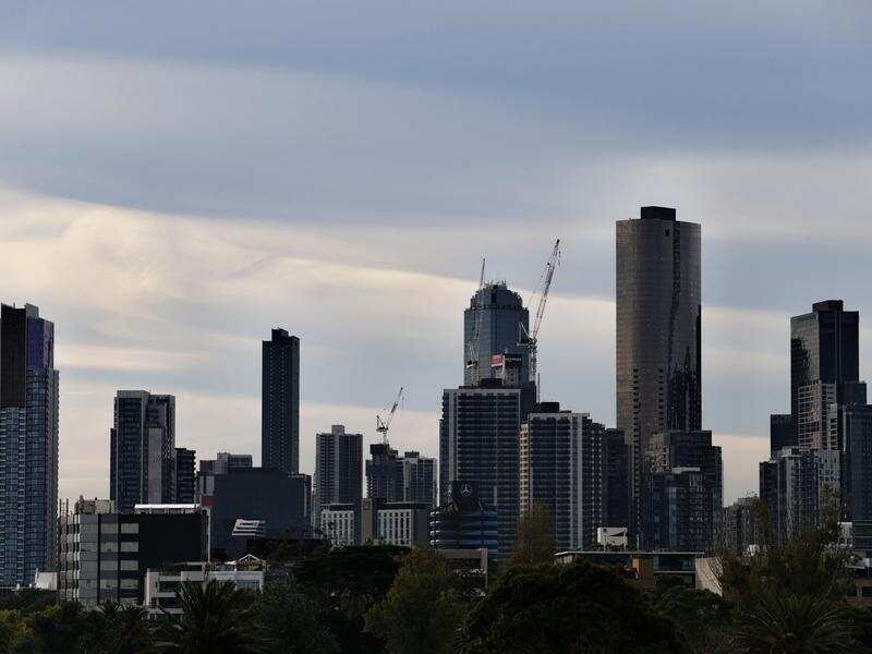 Scenic Melbourne skyline