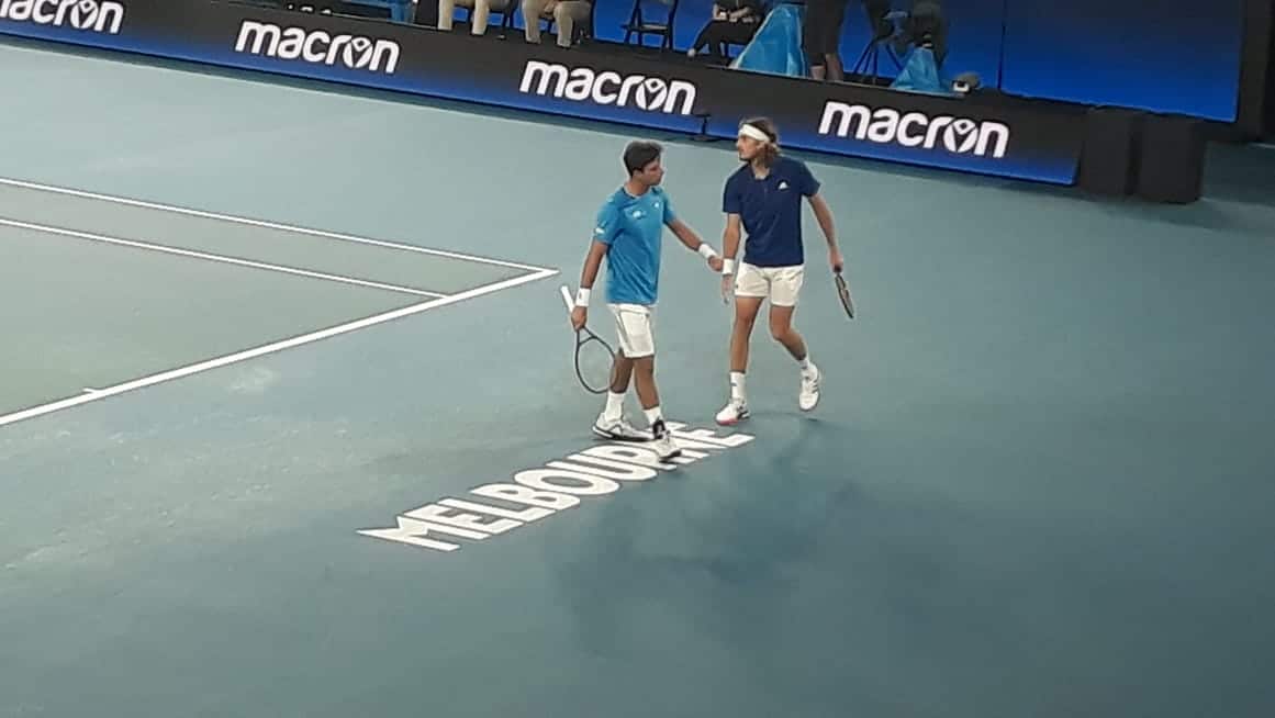 Stefanos Tsitsipas, Michalis Pervolarakis. 