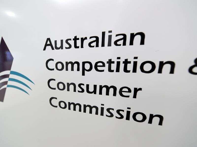 Australian Competition and Consumer Commission sign