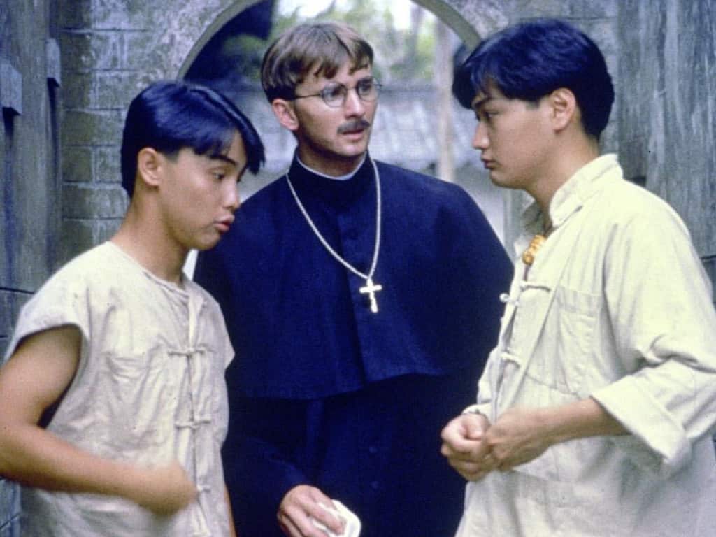 Gregory Rivers acting as a missionary on a television drama.