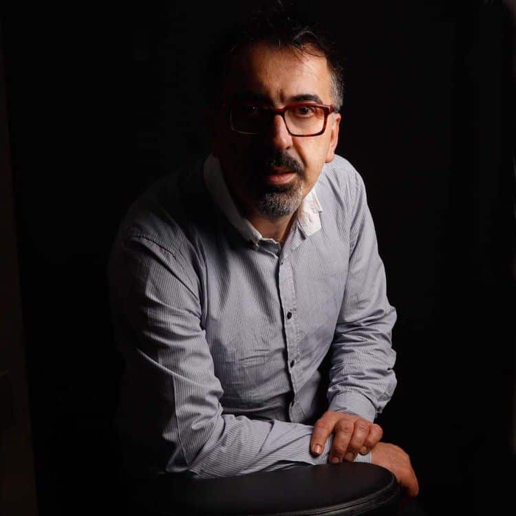 Self-portrait by Costanzo D'Angelo