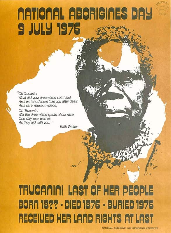Poster, National Aborigine's And Islander's Day Observance Committee, 1976