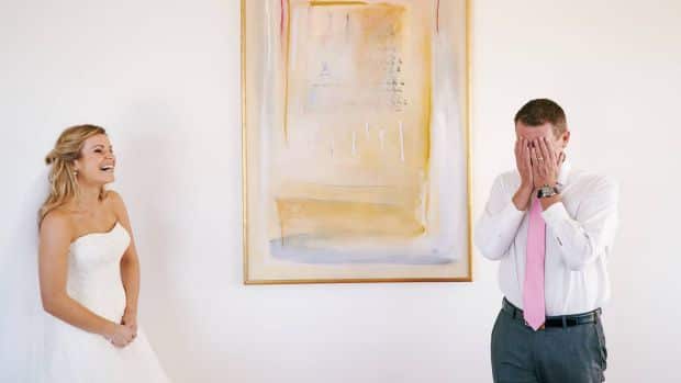 The moment before Mike Baird saw his daughter.