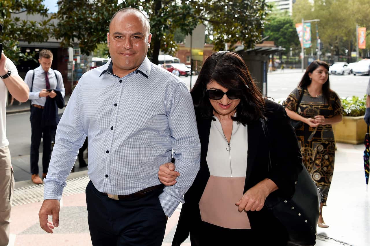 Judge Conlon described witness Nick Gilio as brave for confronting the knife-wielding Sampieri after he found the girl in the toilets after the attack.