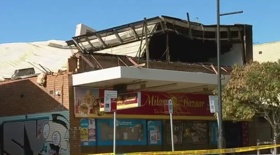 Indian grocery store destroyed in fire