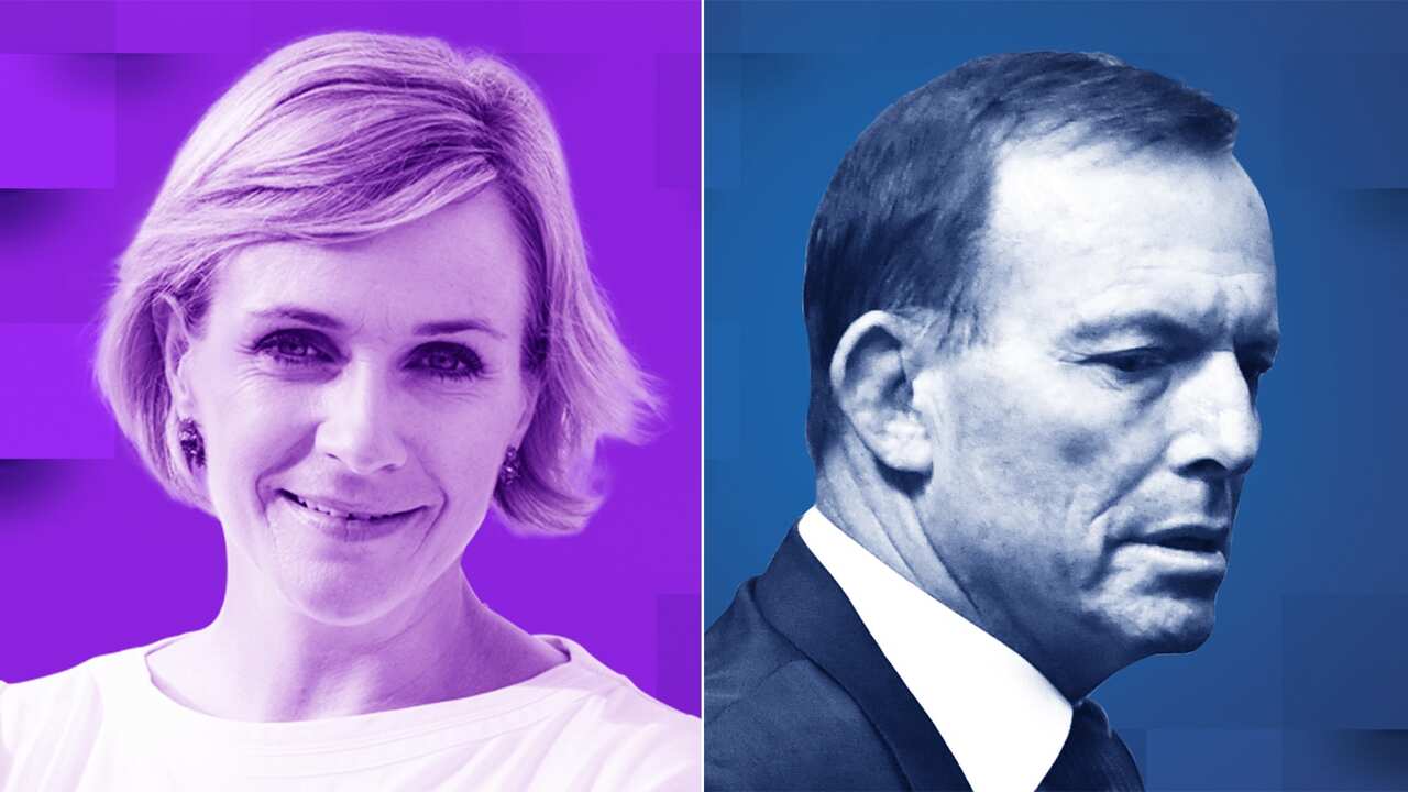Zali Steggal vs Tony Abbott in Warringah