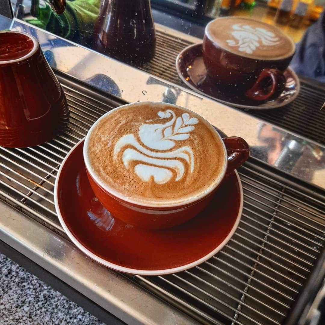 story behind the coffee, latte art