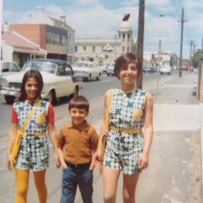 Naime Eser and her siblings, Melbourne,1970 