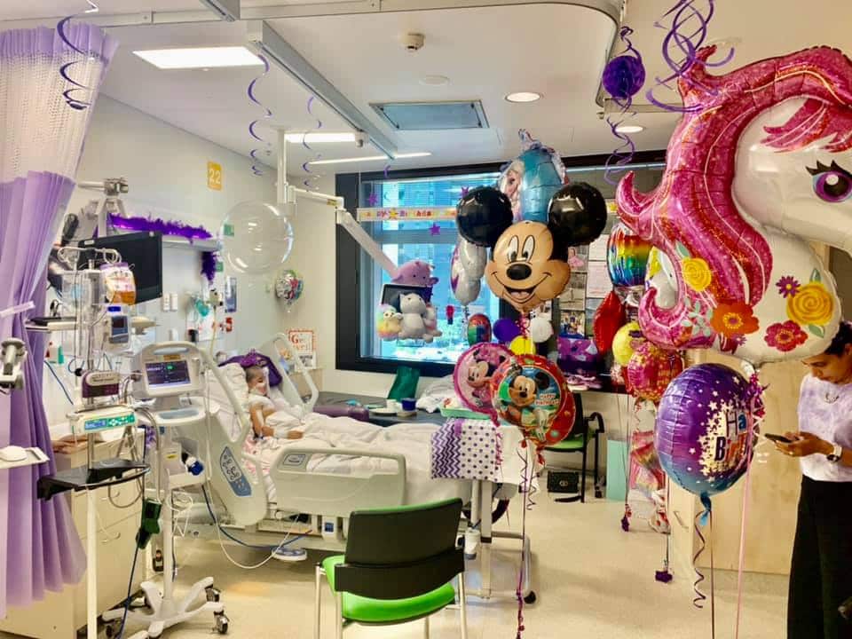 Kookie was admitted at Brisbane’s Queensland Children's Hospital. 