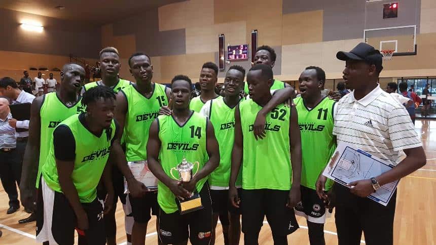 South Sudanese All Stars win at basketball
