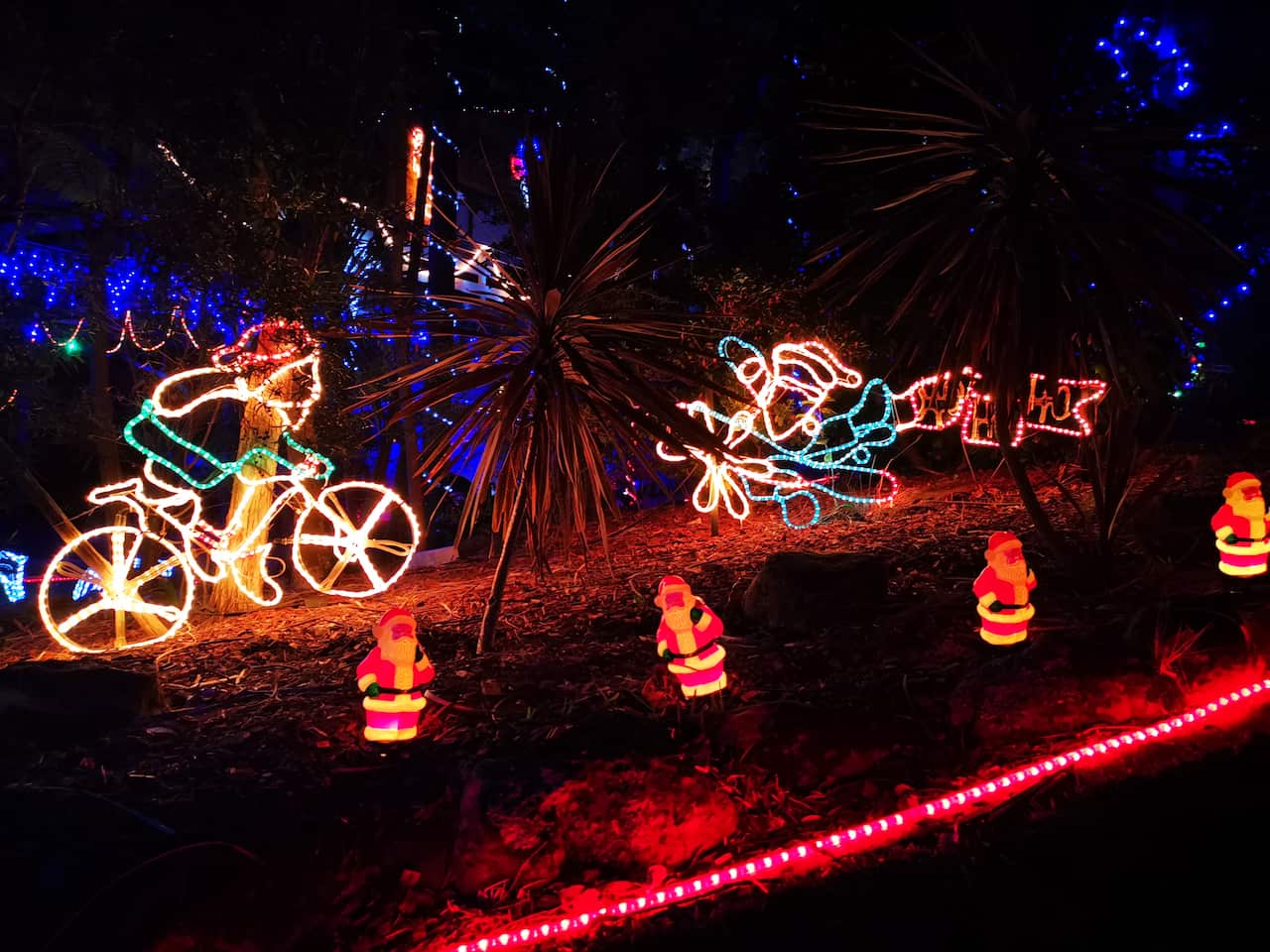 Borgins Street Christmas lights