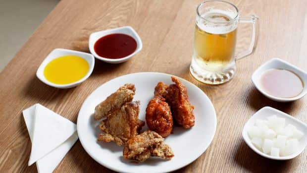 Fried chicken from Gami Chicken & Beer