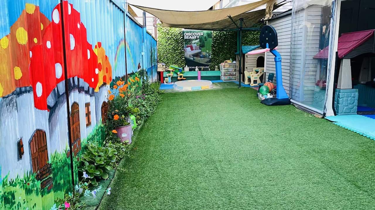 2021年全国“卓越幼教者”奖获得者闵晓玲老师的家庭日托。