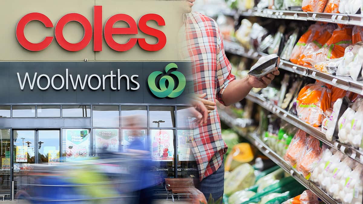 Coles and Woolworths 