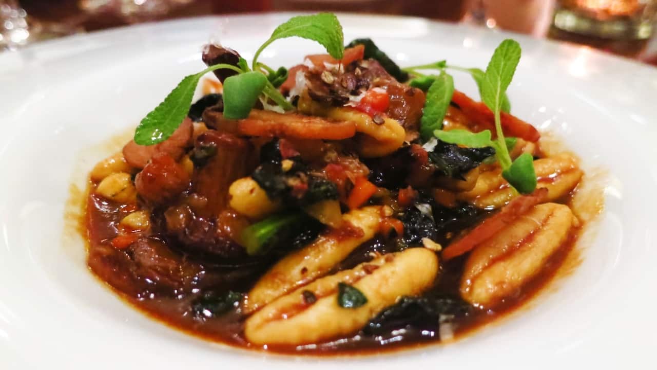 Cavatelli con ragù d'agnello