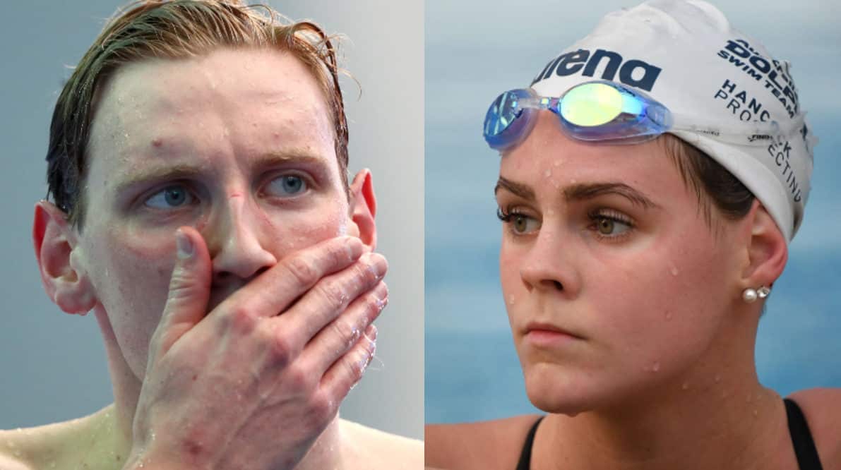 Mack Horton and Shayna Jack.