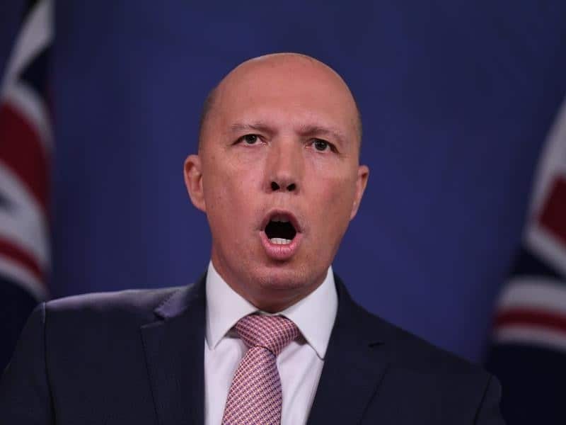 Currently, Home Affairs minister Peter Dutton can only strip citizenship from those with a prison sentence of more than six years for a terror offence. 