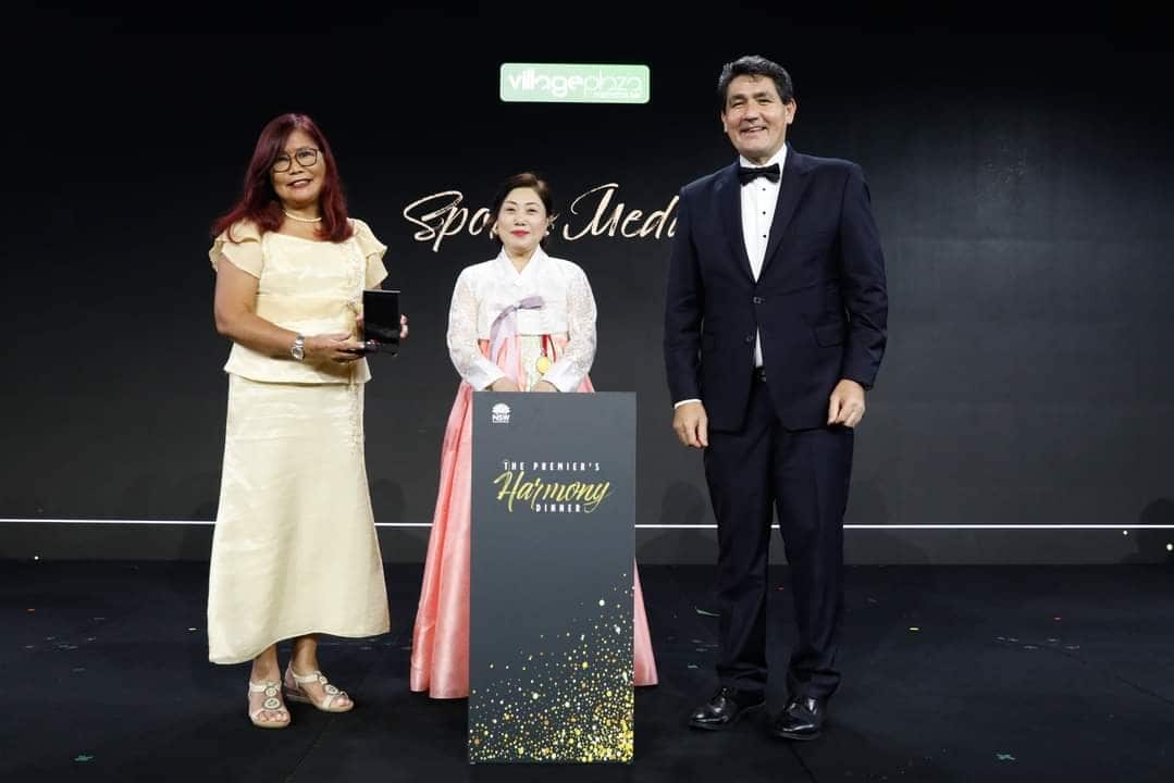 Filipino-Australian athlete receives Multicultural Community Medal for Sports