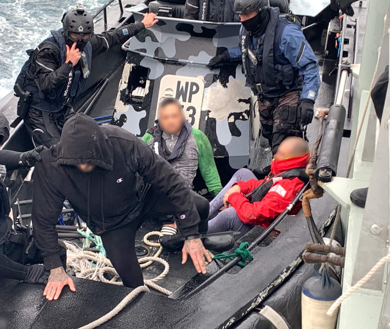 Trio arrested as authorities make large-scale drug seizure off NSWcoast