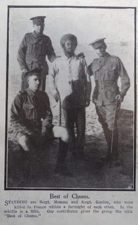 Best of Chums, an article that appeared in the Sydney Mail in 1915