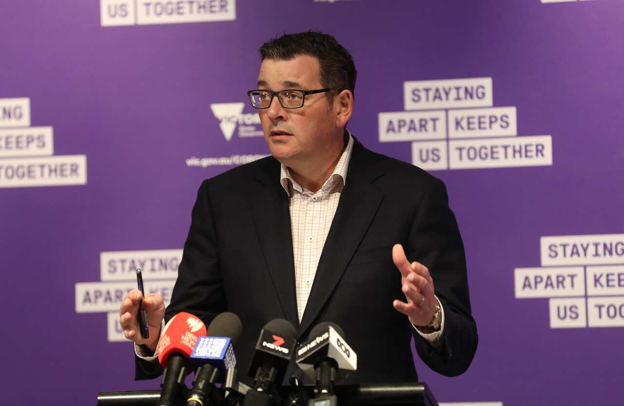 Victorian Premier Daniel Andrews.