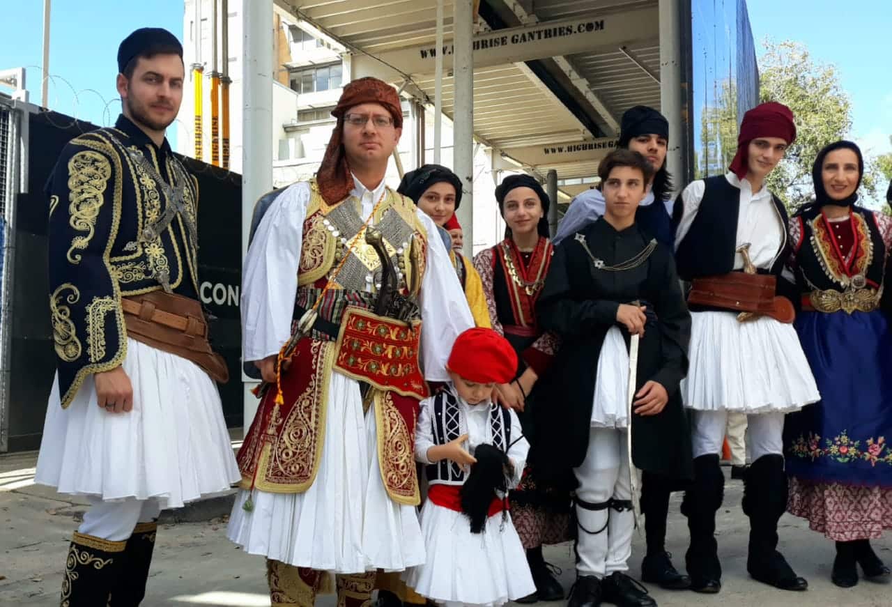 Greek Community's Commemoration of the 200 year anniversary for the Greek War of Independence.