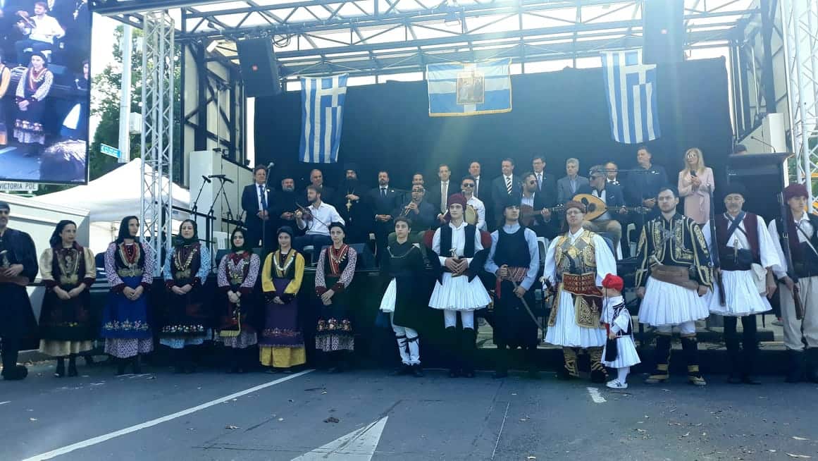 Greek Community's Commemoration of the 200 year anniversary for the Greek War of Independence.
