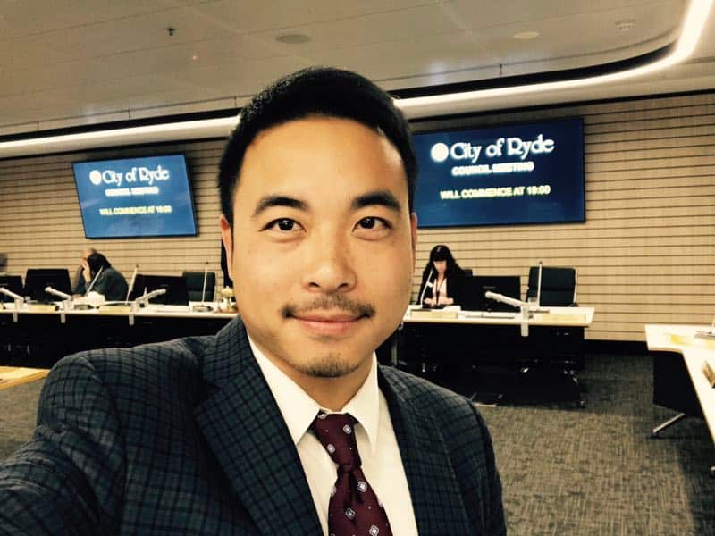 Mr Simon Zhou, Deputy Mayor of Ryde
