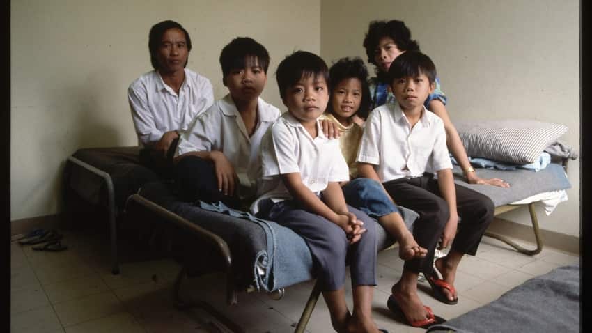 Refugee Vietnamese Family