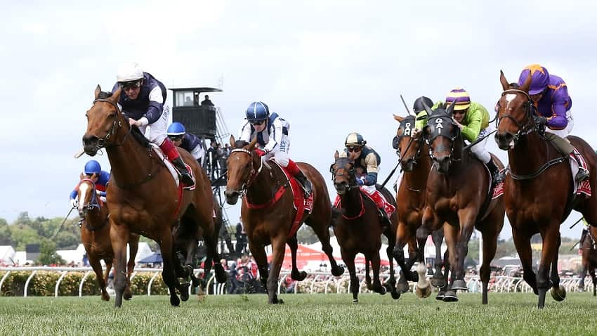 The Emirates Melbourne Cup at Flemington Racecourse in Melbourne, Tuesday, November 7, 2017