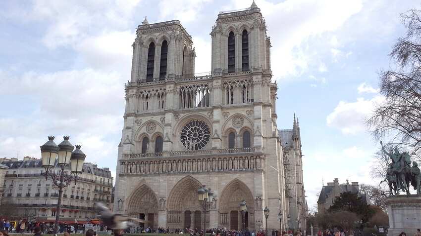 Image of Notre-Dame in 2017