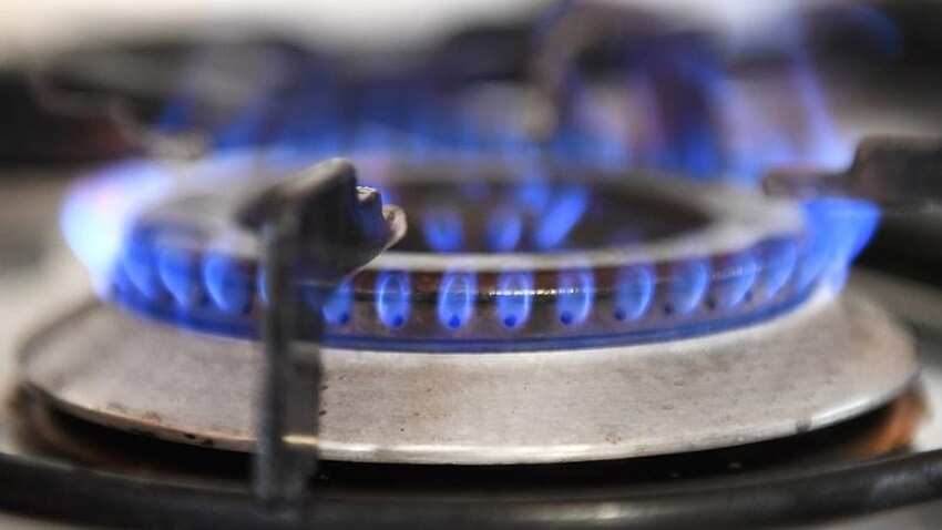 Image of a gas-owered cooktop