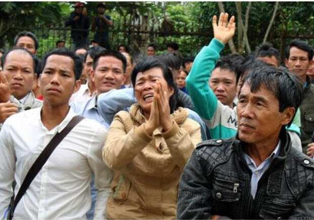 Vợ Đặng Văn Hiến khi nghe tin bản án tử hình 