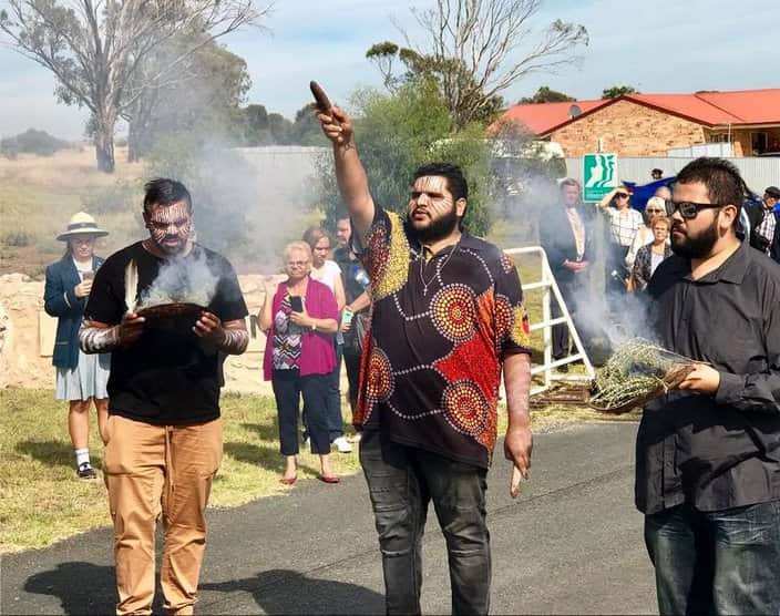 Re-interment of Private Mack Miller, Raukkan SA.