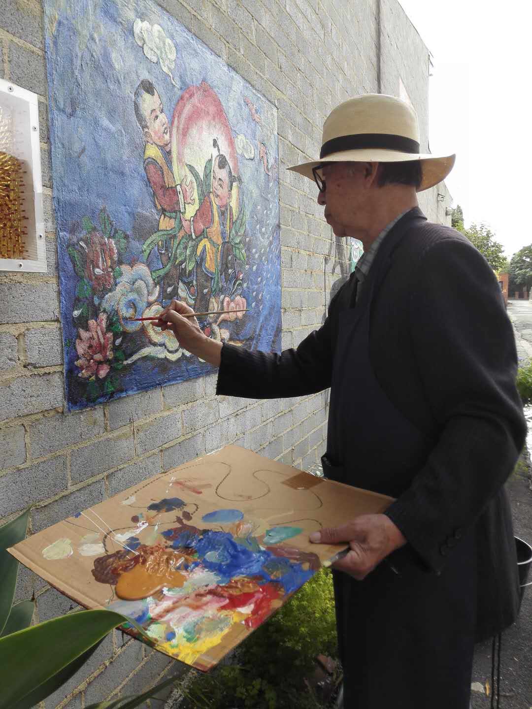 年画创作中的文军