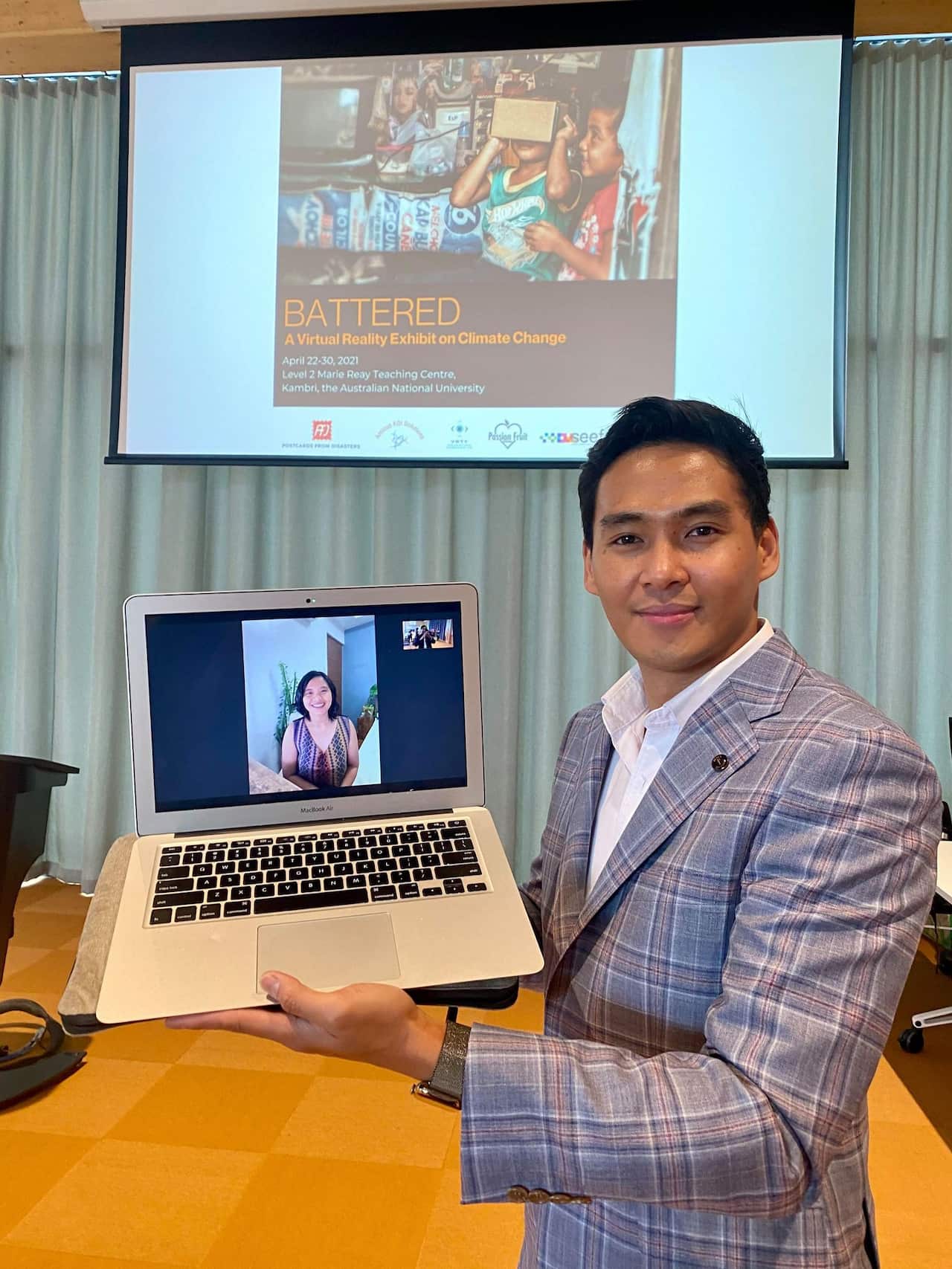 climate change, virtual exhibit, battered