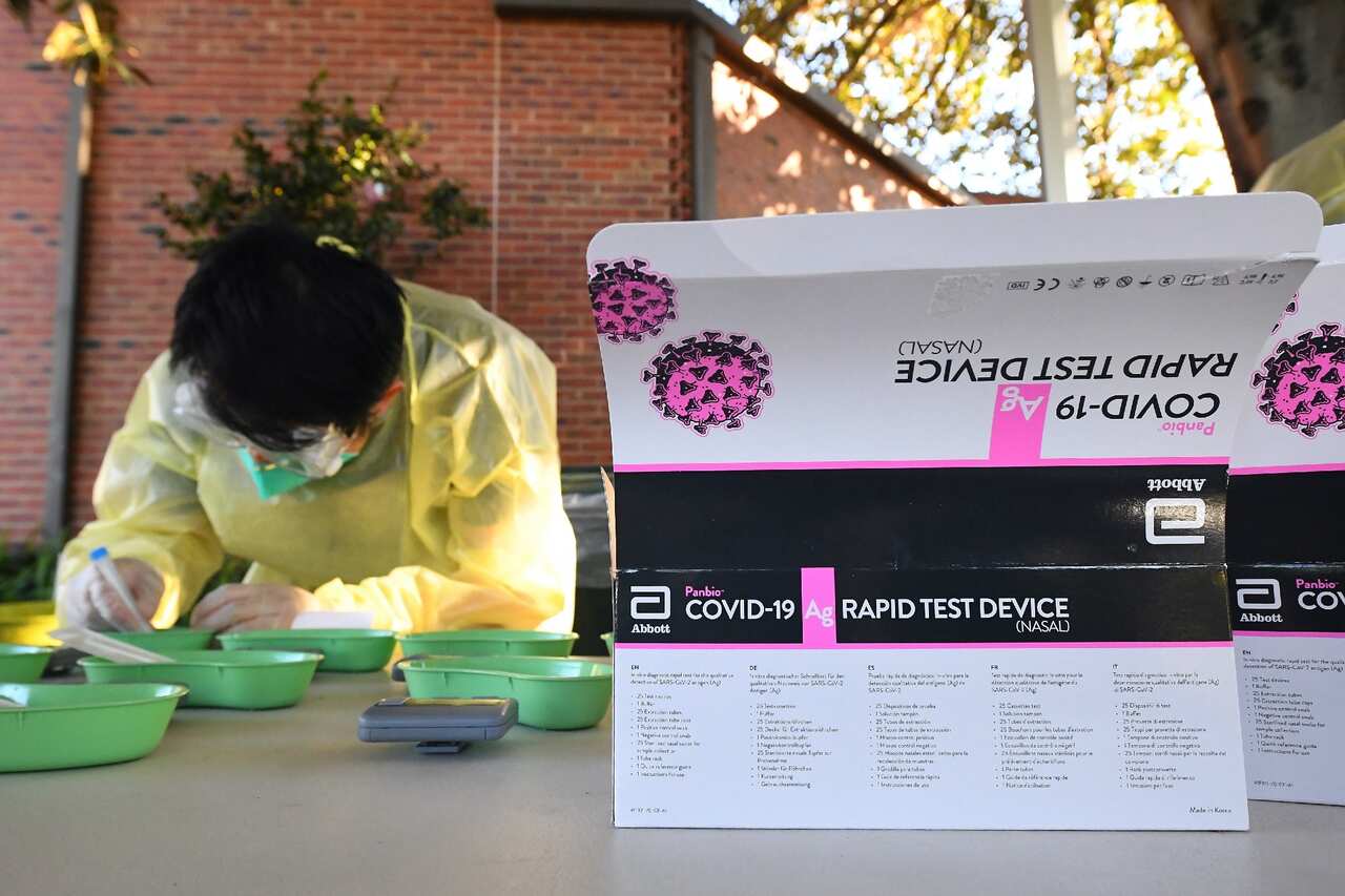 There has been a scarcity in supply of rapid antigen tests.