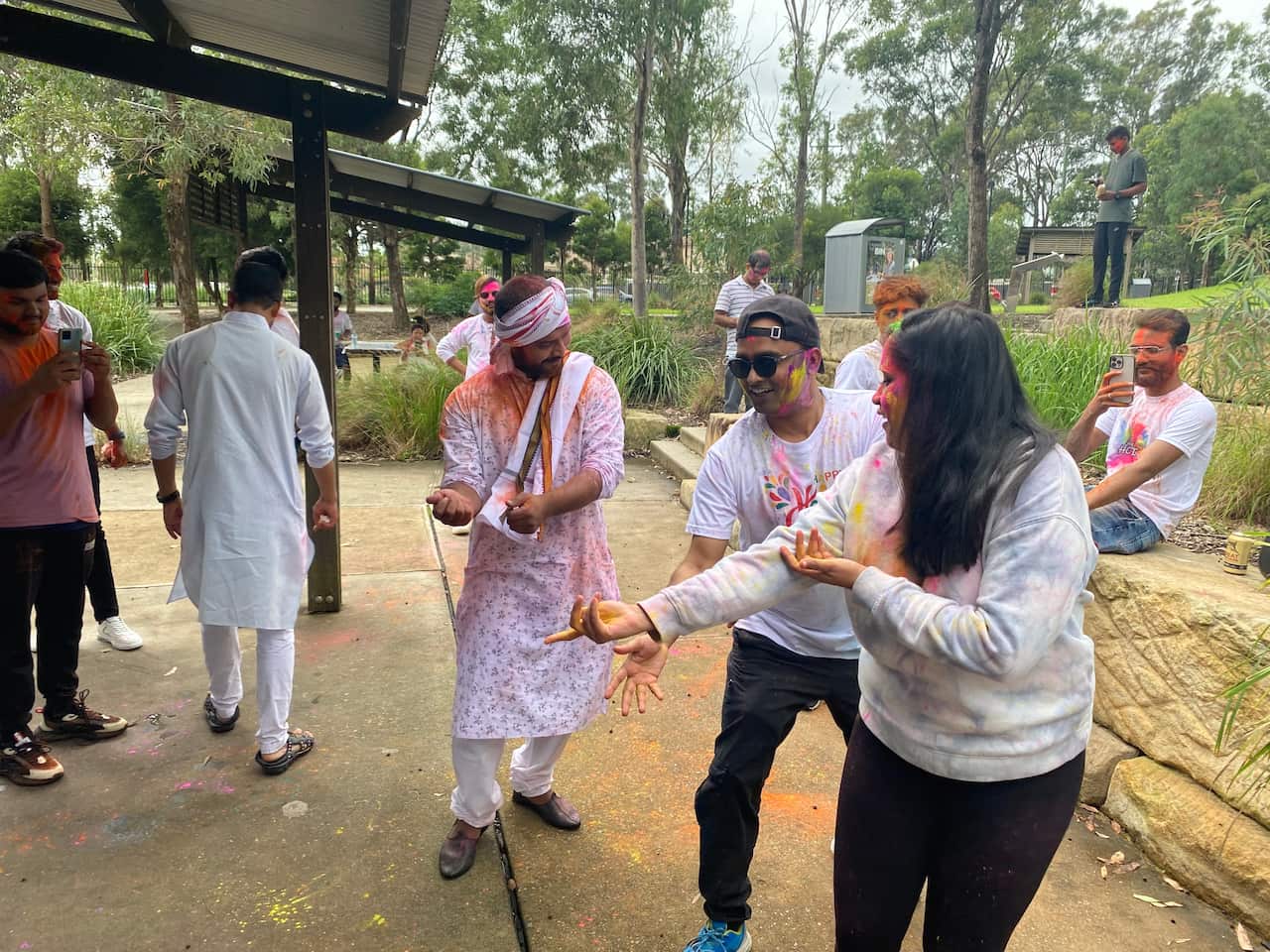 Nepali Community Holi
